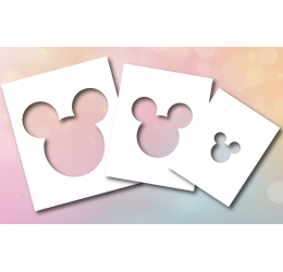 Szablon malarski kwiatki