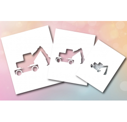 Szablon malarski statki