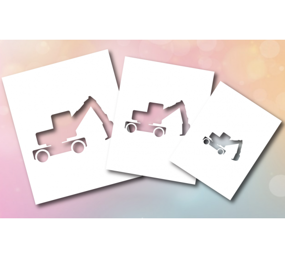 Szablon malarski statki