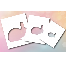 Szablon malarski flamingi