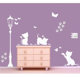 Koty przy latarni NK1