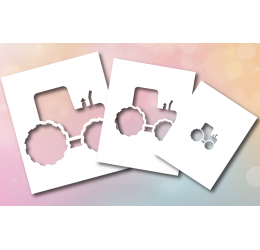 Szablon malarski jaskółki