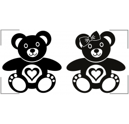 Szablon malarski zwierzaki