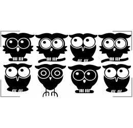 Szablon malarski zwierzaki