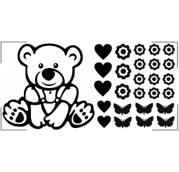 Szablon malarski kowboj