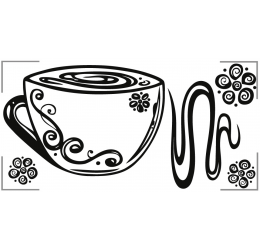 Szablon malarski Love