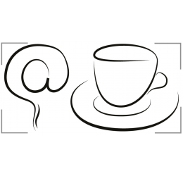 Szablon malarski trzy filiżanki