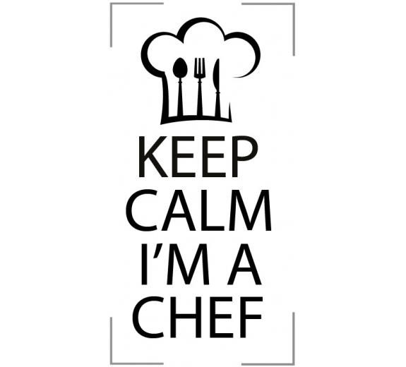 Szablon malarski keep calm...