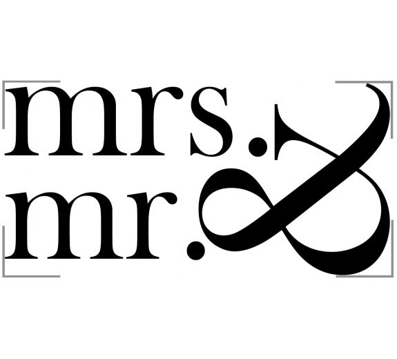 Szablon malarski Mr&Mrs