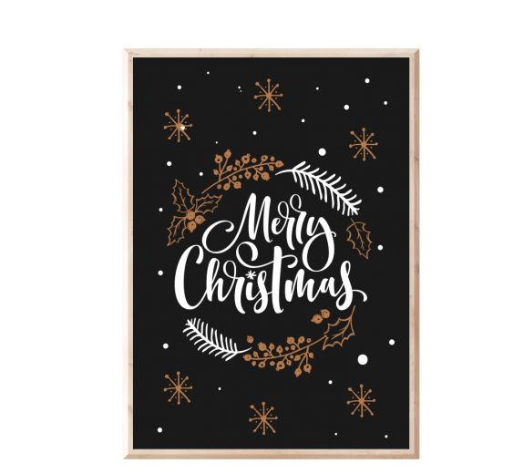 Plakat świąteczny