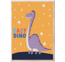 Plakat dinozaur