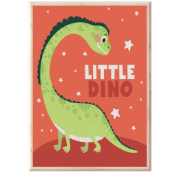 Plakat dinozaur