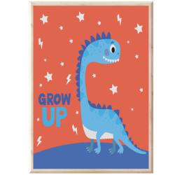 Plakat dinozaur