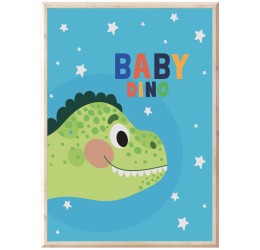 Plakat dinozaur