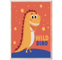 Plakat dinozaur
