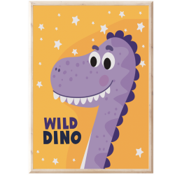 Plakat dinozaur