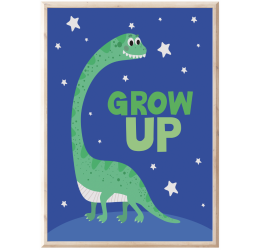 Plakat dinozaur