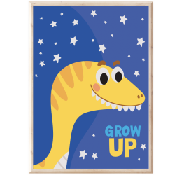 Plakat dinozaur