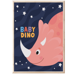 Plakat dinozaur