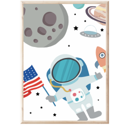 Plakat kosmos