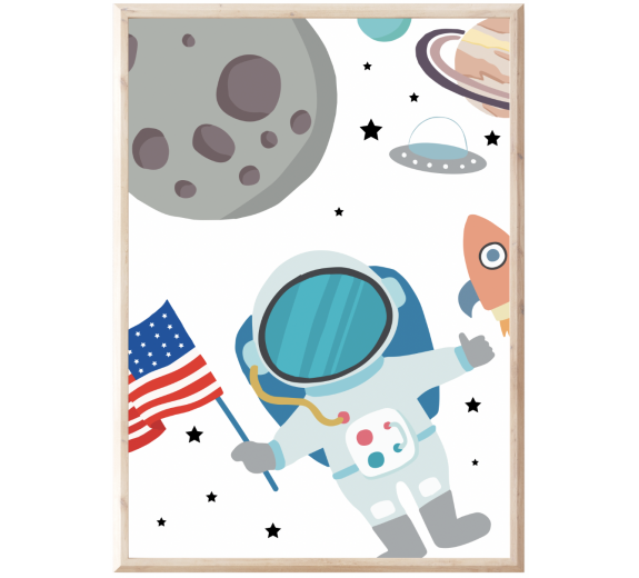 Plakat kosmos