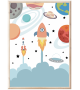 Plakat kosmos