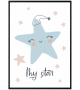 Plakat gwiazdka