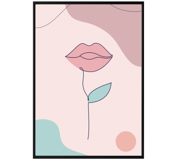 Plakat kobieta