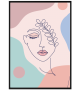 Plakat kobieta