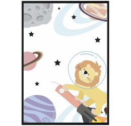Plakat kosmos