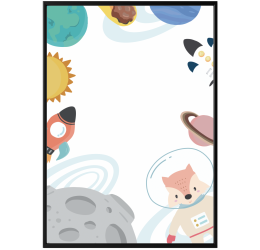 Plakat kosmos